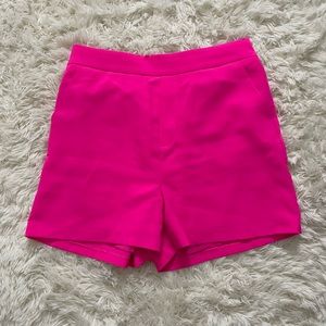 Hot pink dressy shorts